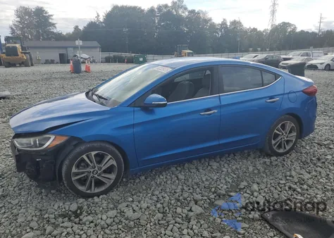 2017 Hyundai Elantra Se из США, поврежденный, VIN 5NPD84LF5HH062333